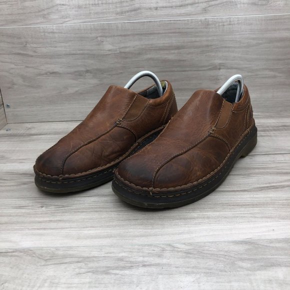Dr. Martens Tevin Shoes Men\'s 8 Brown Leather Slip On Loafer Casual main image 5